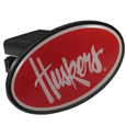 Nebraska Cornhuskers  Plastic Hitch Cover Class III